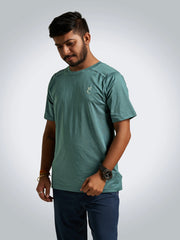 Power Tees Round Neck- Olive